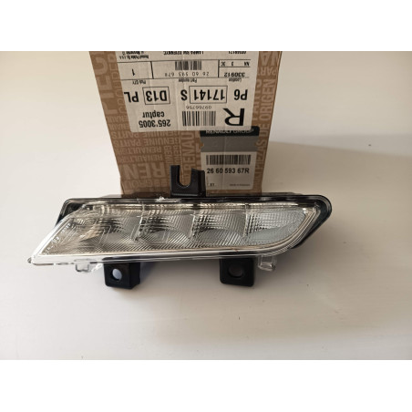LAMPA LEWA LED ŚWIATEŁ DZIENNYCH RENAULT 266059367R